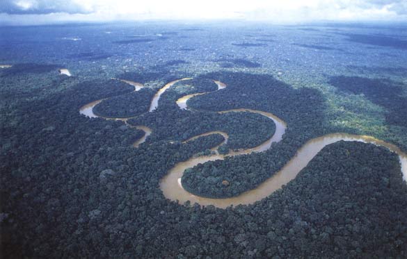 Maps of The Amazon River